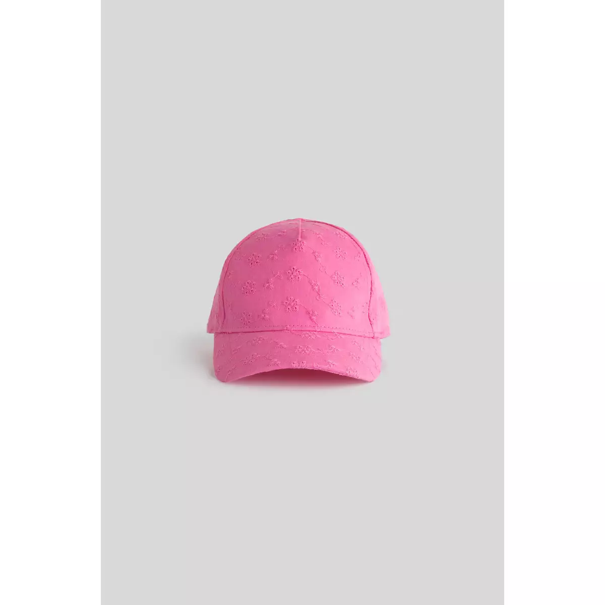 Mothercare Pink Broderie Cap - Topi Anak Perempuan (Pink)