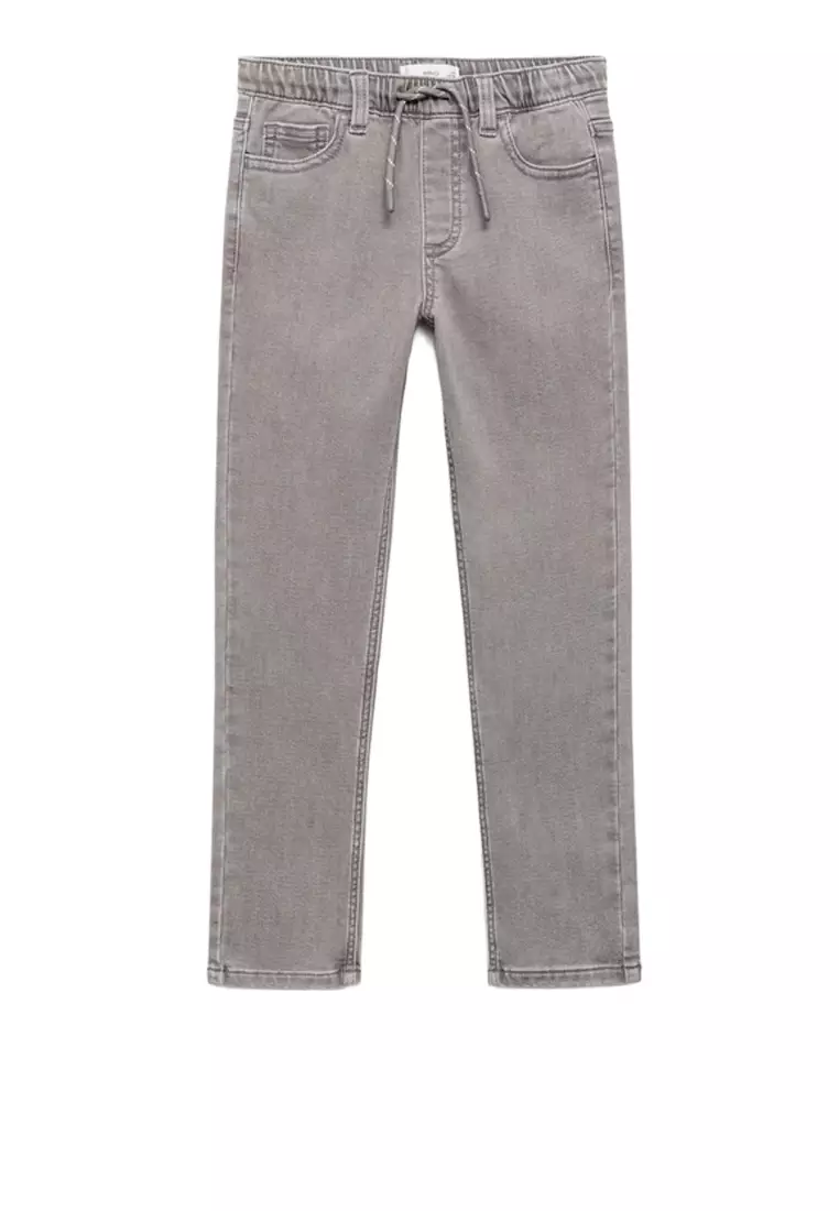 Comfy Jeans with Drawstring