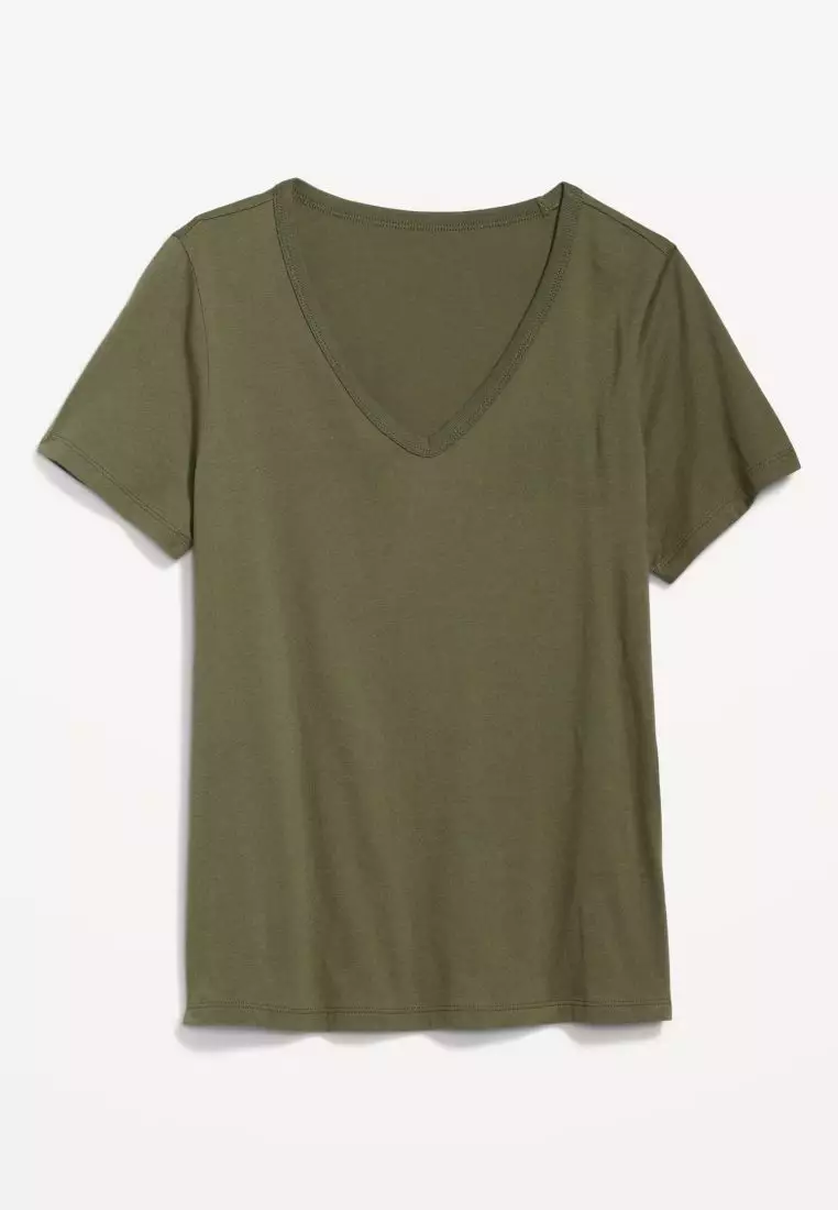 EveryWear V-Neck T-Shirt For Women