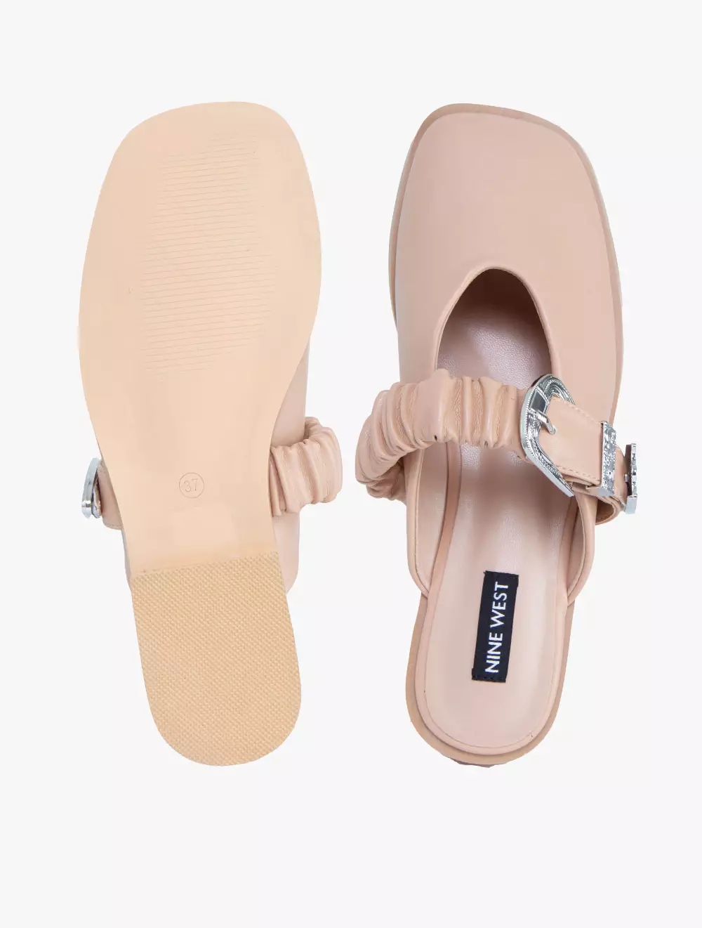 Nine West Aretha Women's Mules - White