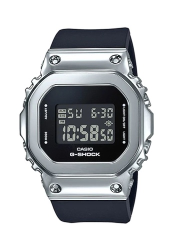 G-SHOCK black Casio G-Shock Women's Digital Watch GM-S5600-1 Metal-Covered Bezel Black Resin Band Sports Watch 9A42EAC1D1B13BGS_1