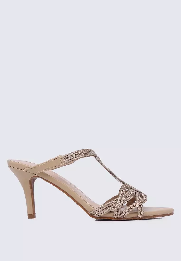 Discount on My Ballerine  shoes - SKU: My Ballerine Rihanna Comfy Heels In Tan