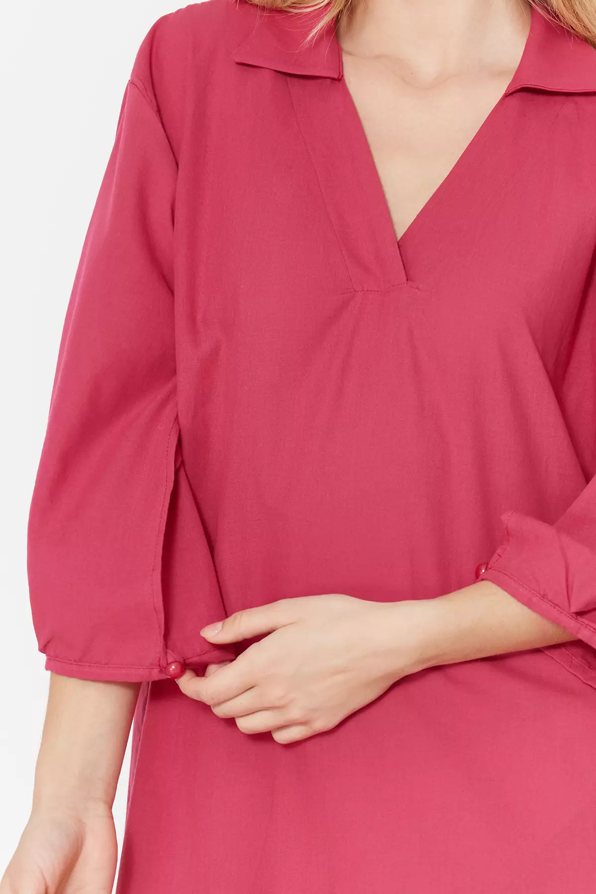 Cotton Beach Midi Dress