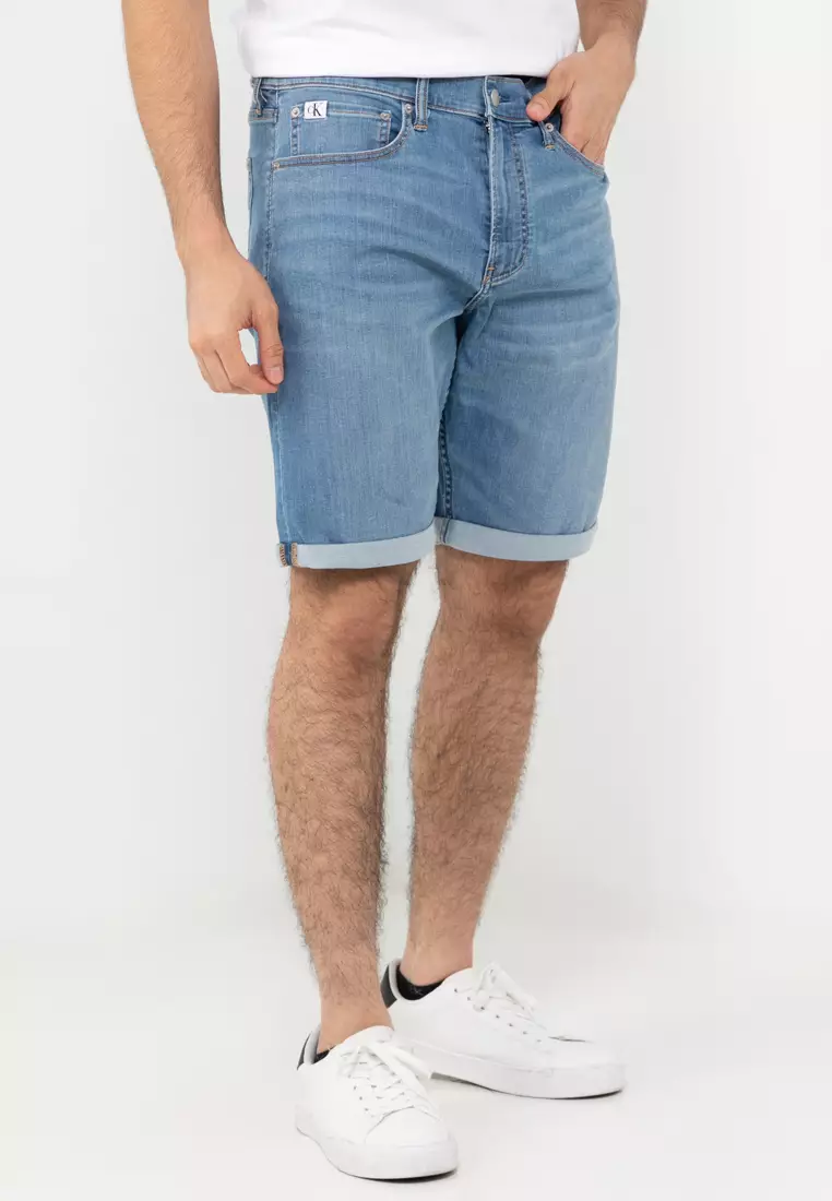 Calvin klein jean shorts mens sales