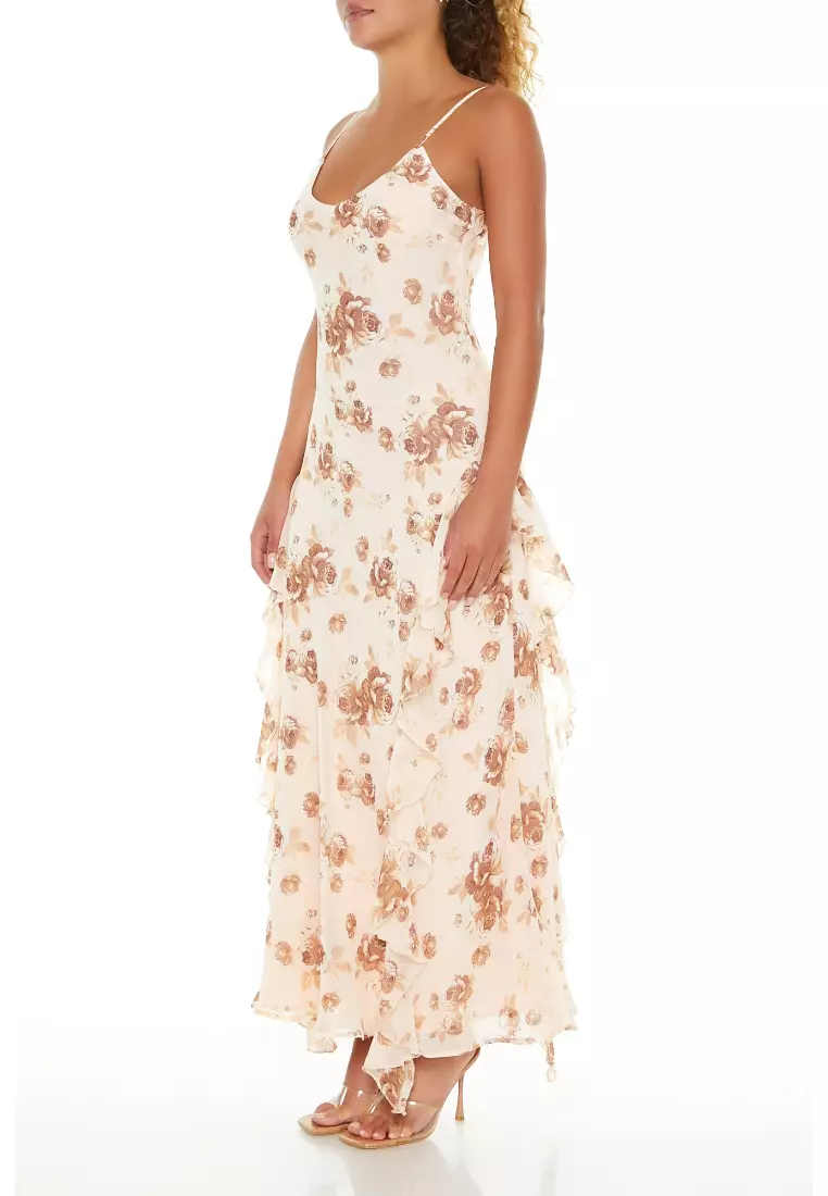 Chiffon dress forever 21 shop
