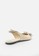 La Vita e Bella beige Slingback Women Flat Sandal with Bow EBC7DSHC038386GS_5