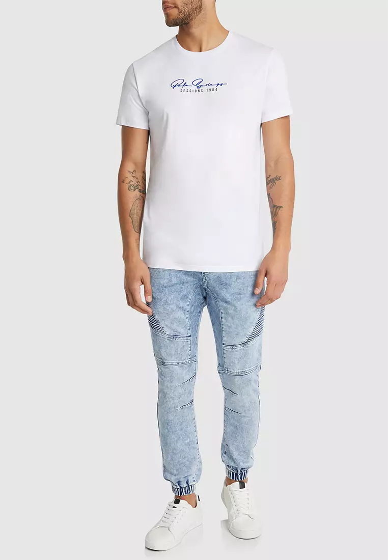 Onyx Denim Jogger