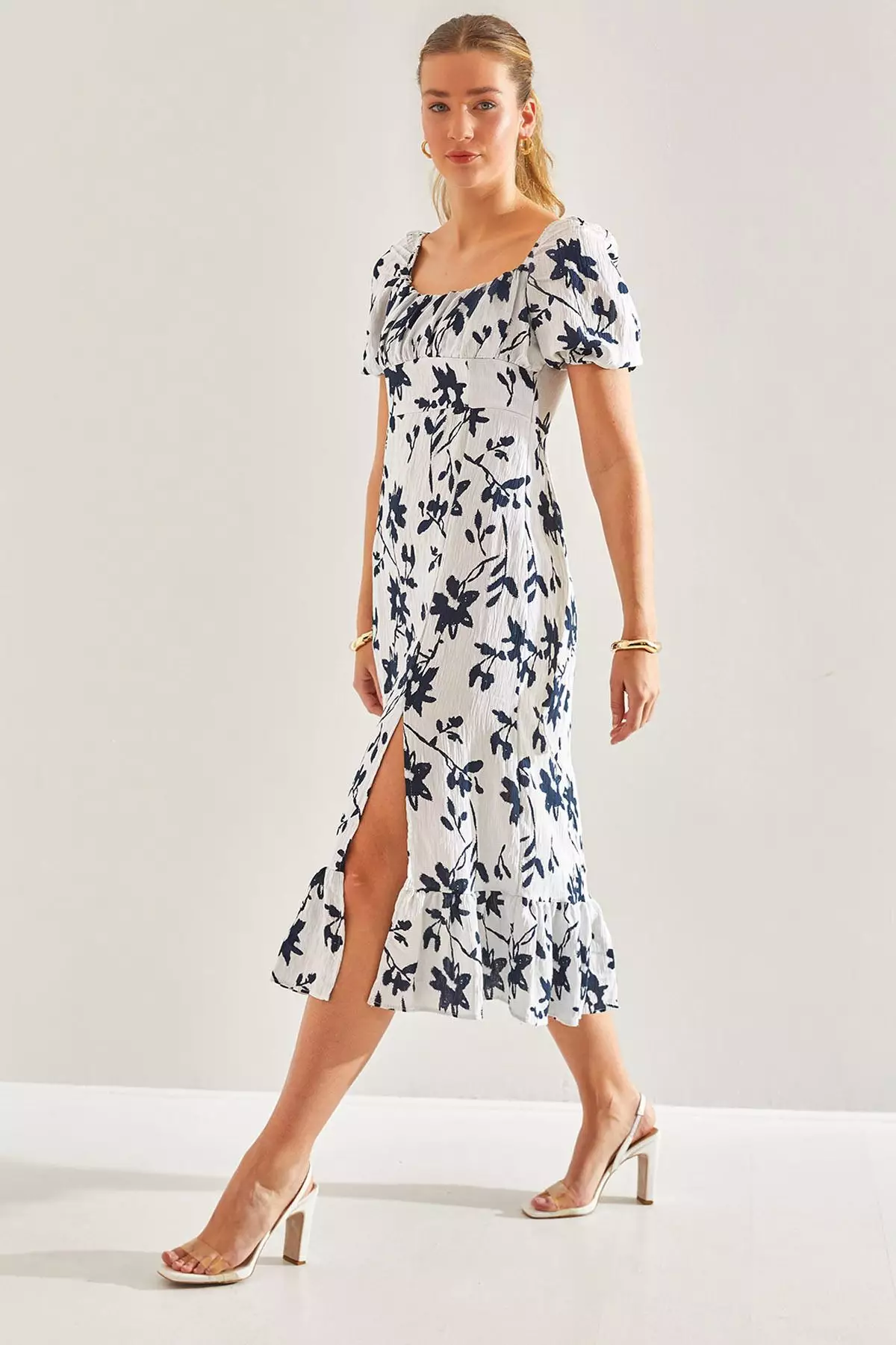 Women's Floral Patterned Dress 60181001
