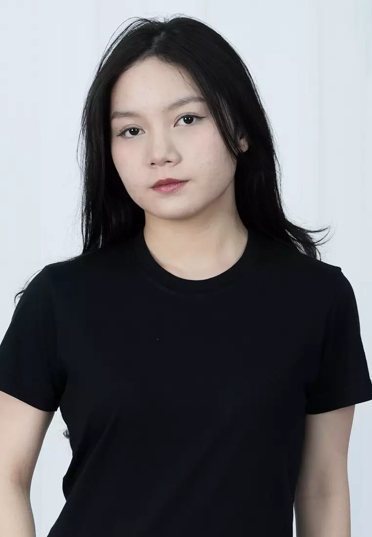 LGS - Kaos Wanita - Lengan Pendek - Motif Polos - Color Series - LTS.001