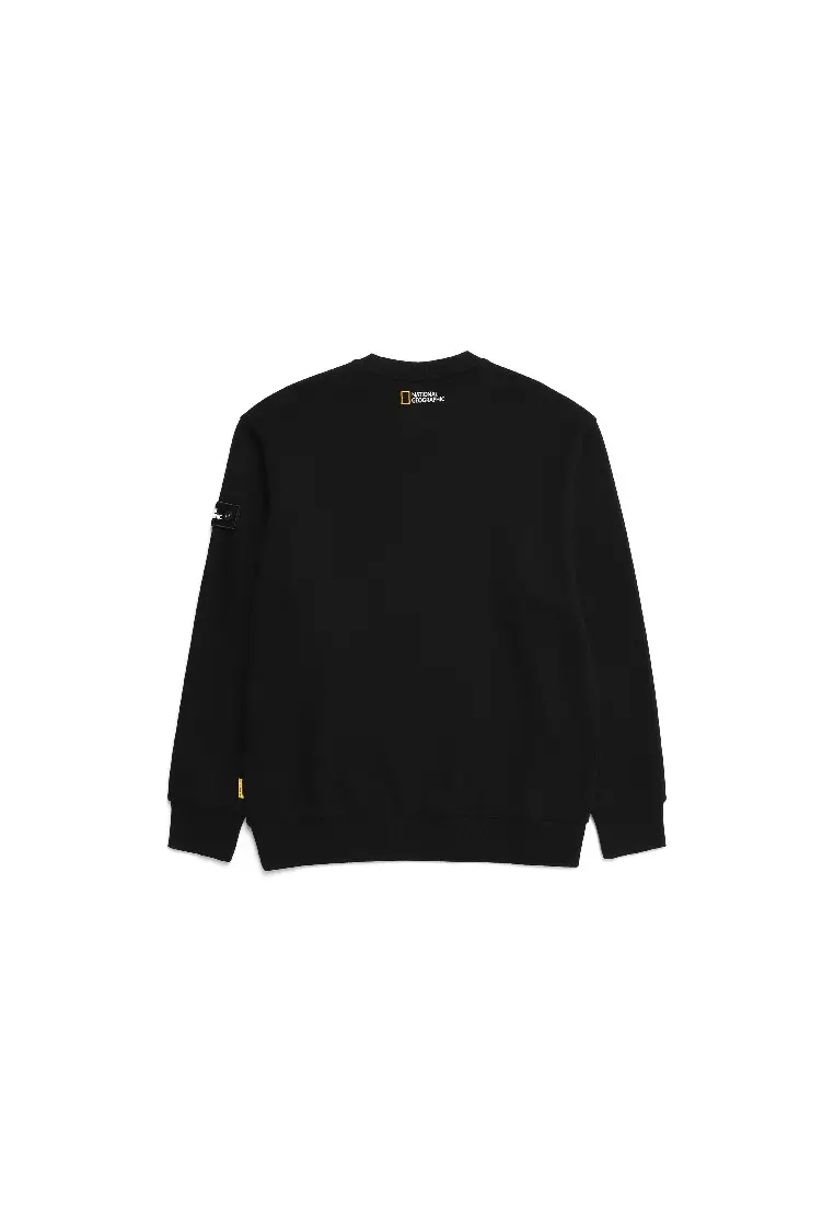 National Geographic Unisex POLICARTER Big LOGO Fleece