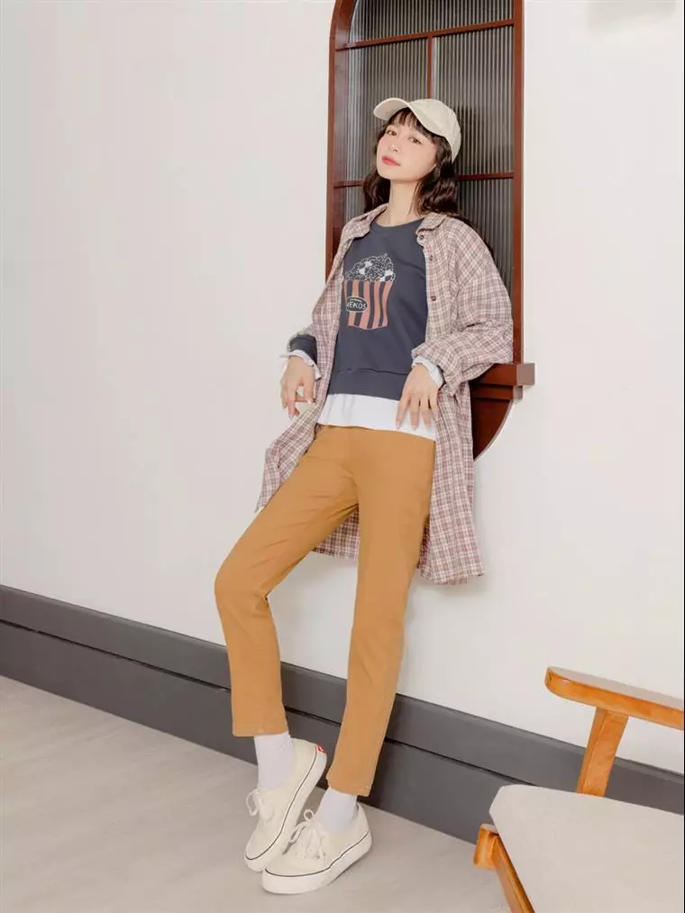 Hand-Drawn Cat Print Cute Top [AB18028]