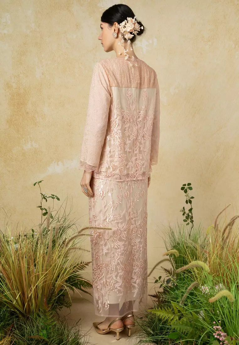 Rembulan Kurung Kedah Lace Set