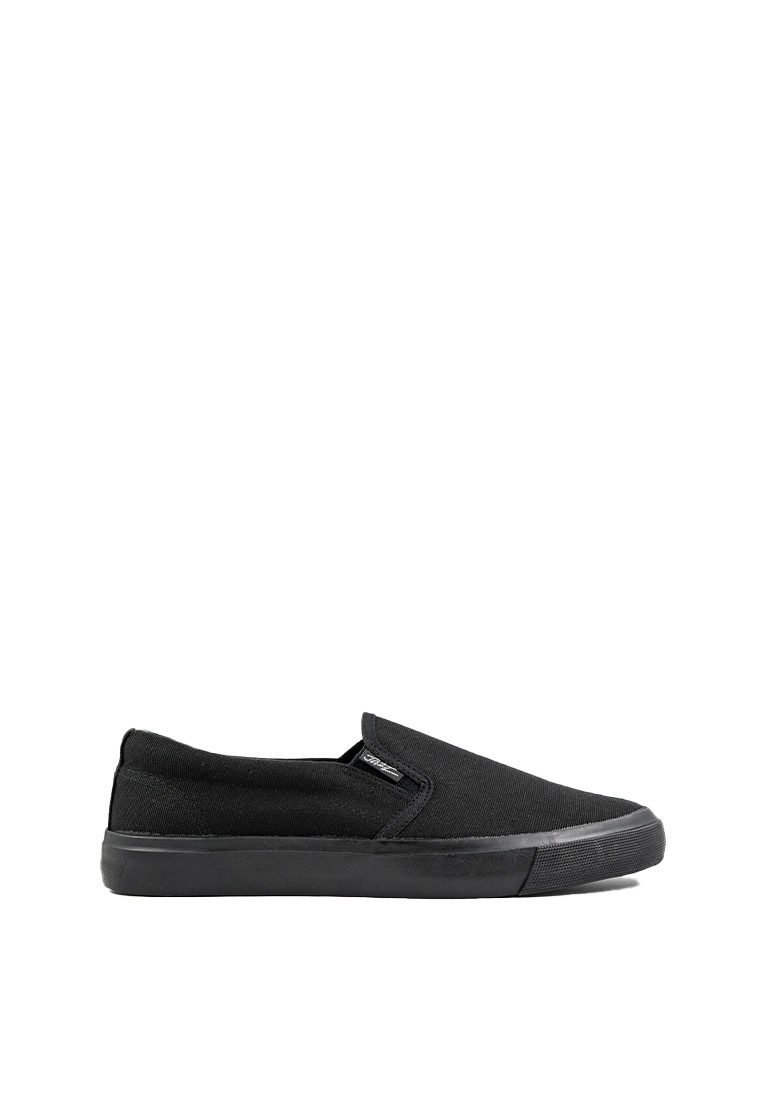 Pallas School Shoe Jazz Slip On 407-0112 All Black