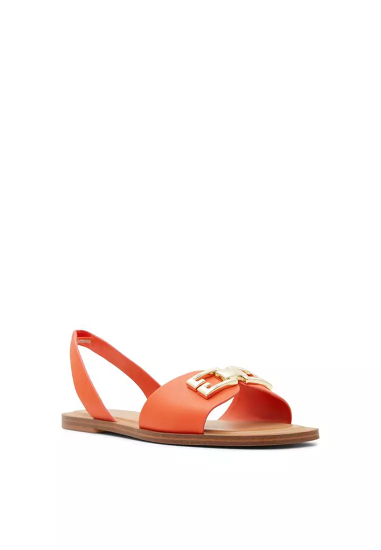 Aldo 2025 orange sandals