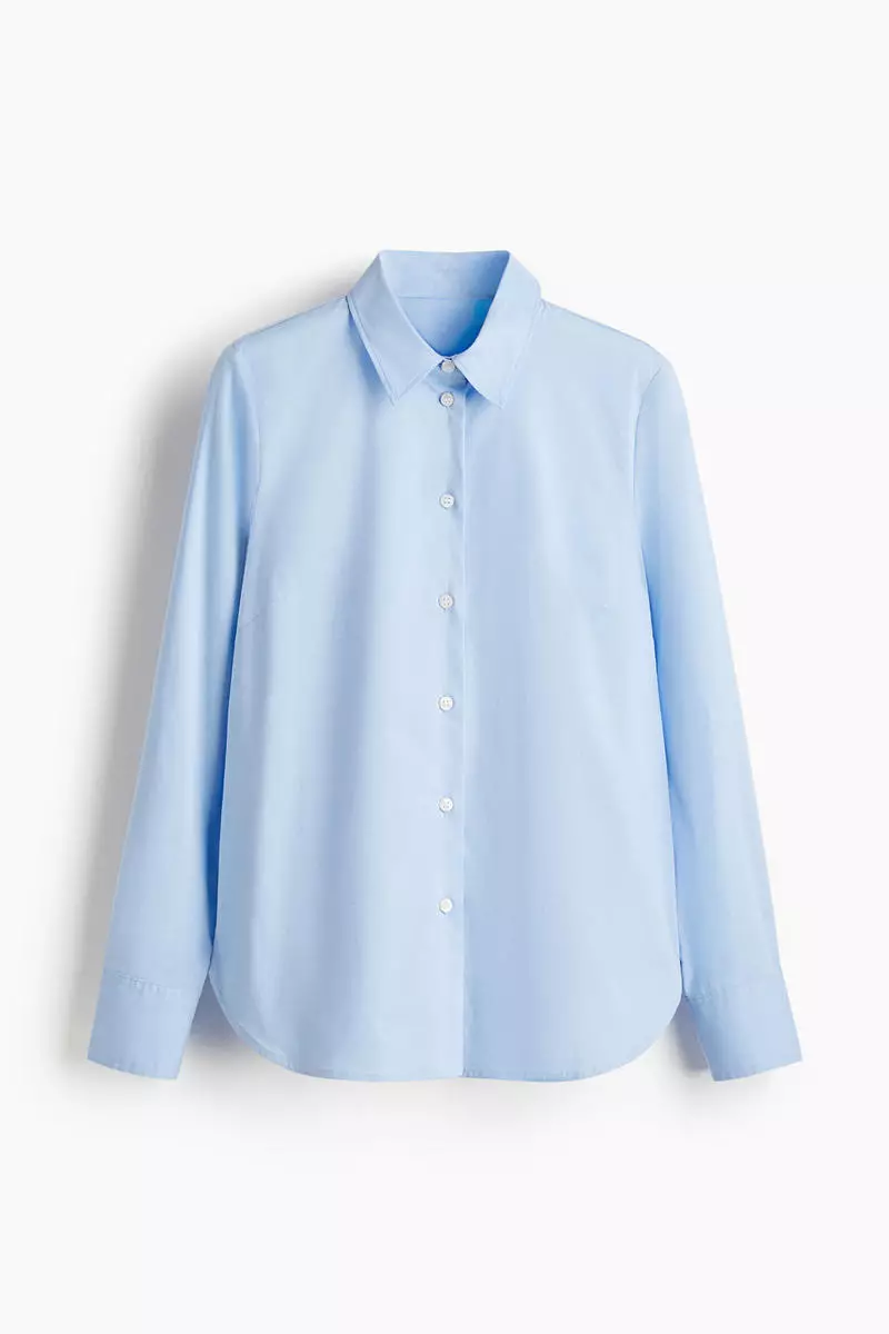 Cotton-blend shirt