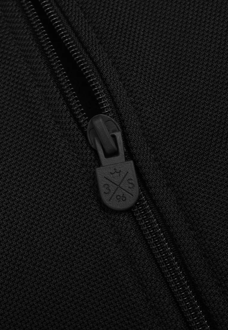 3Second Men's Bomber Jacket Regular Fit Sporty Piquce OL-C090225