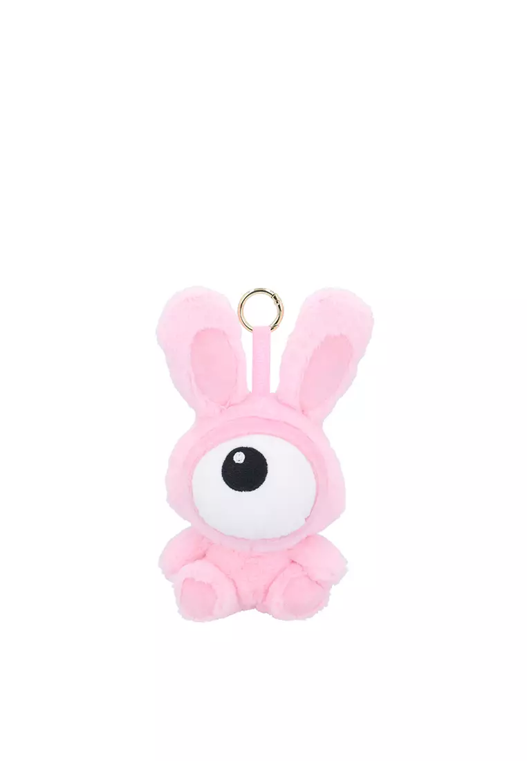 Bloo Plushie Bag Charm - Light Pink