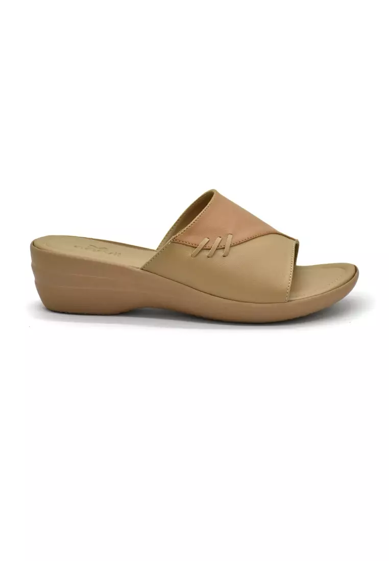 Carvil Sandal Wanita Janira-01 L Khaki/Stone