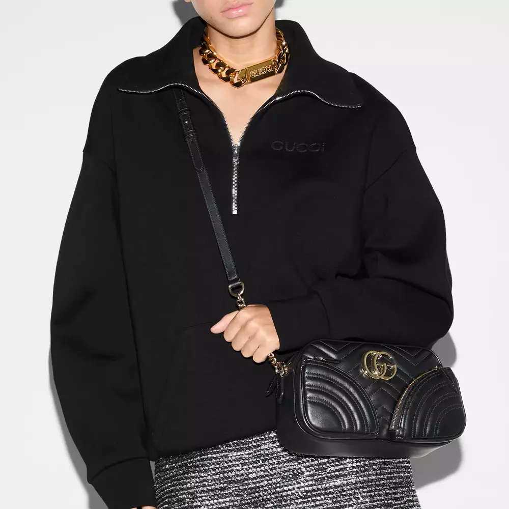 Jual Gucci GG Marmont Small Shoulder Bag with Multi Pocket