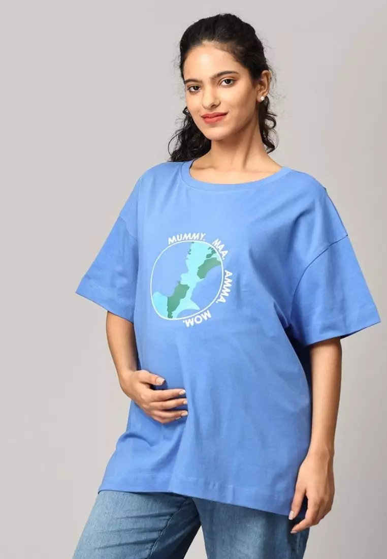 Mom My World Oversized Mumma T-shirt