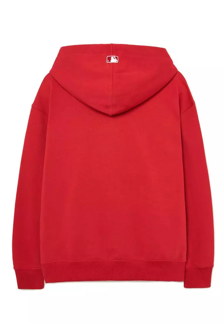 VARSITY OVERFIT HOODIE CLEVELAND INDIANS