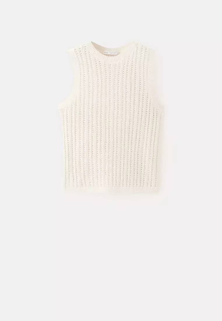 Openwork Knit Top