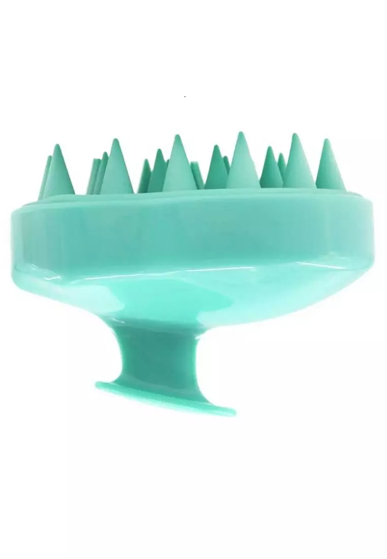 Sisir Kepala Pijat Head Scalp Massage Brush Silicone Comb Teeth Material ABS ORIGINAL