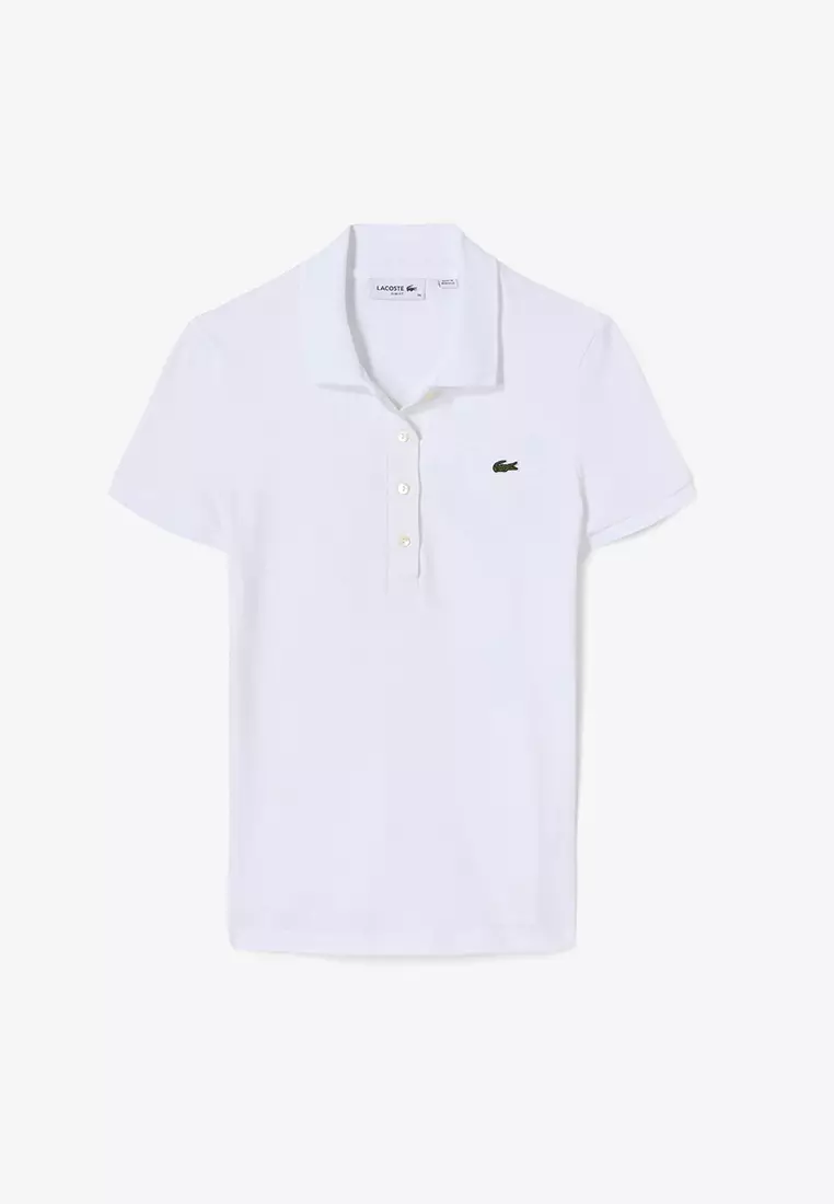 Slim Fit Stretch Cotton Jersey Polo Shirt