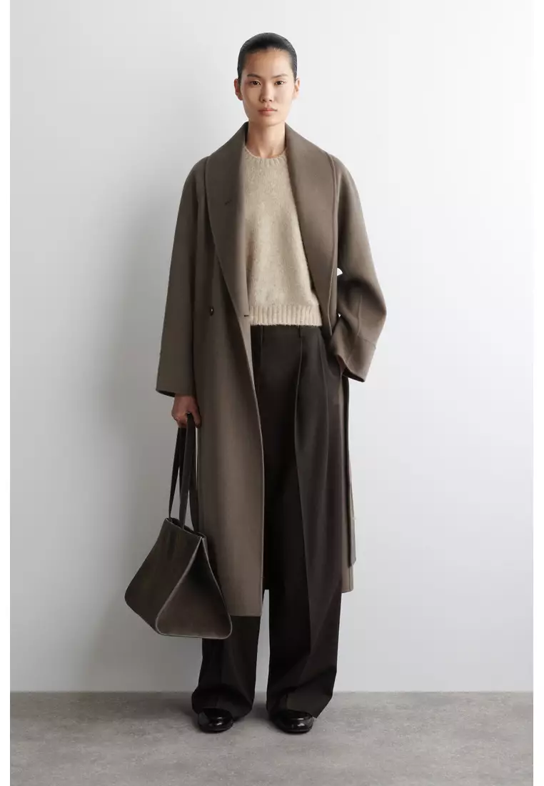 KNITTED ALPACA-BLEND T-SHIRT