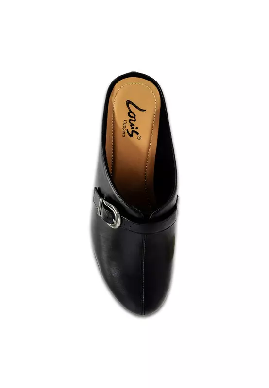 Faux Leather Wedge Pumps