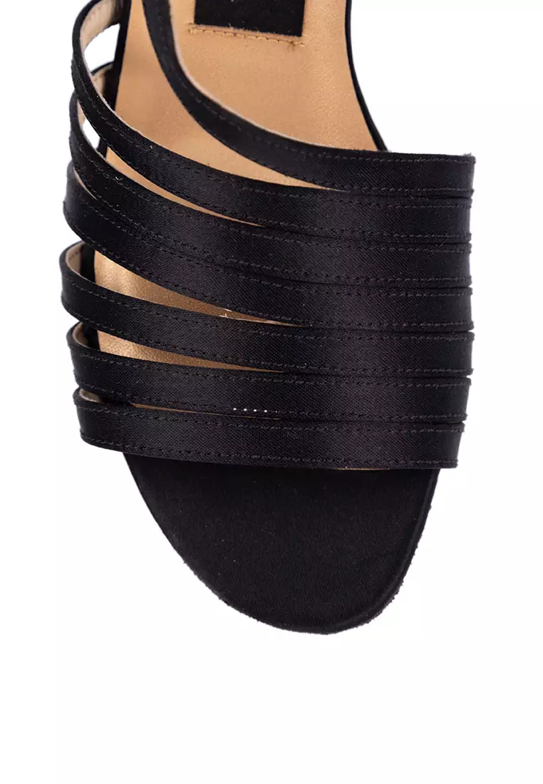 Satin Strappy Heels Dancing Shoes