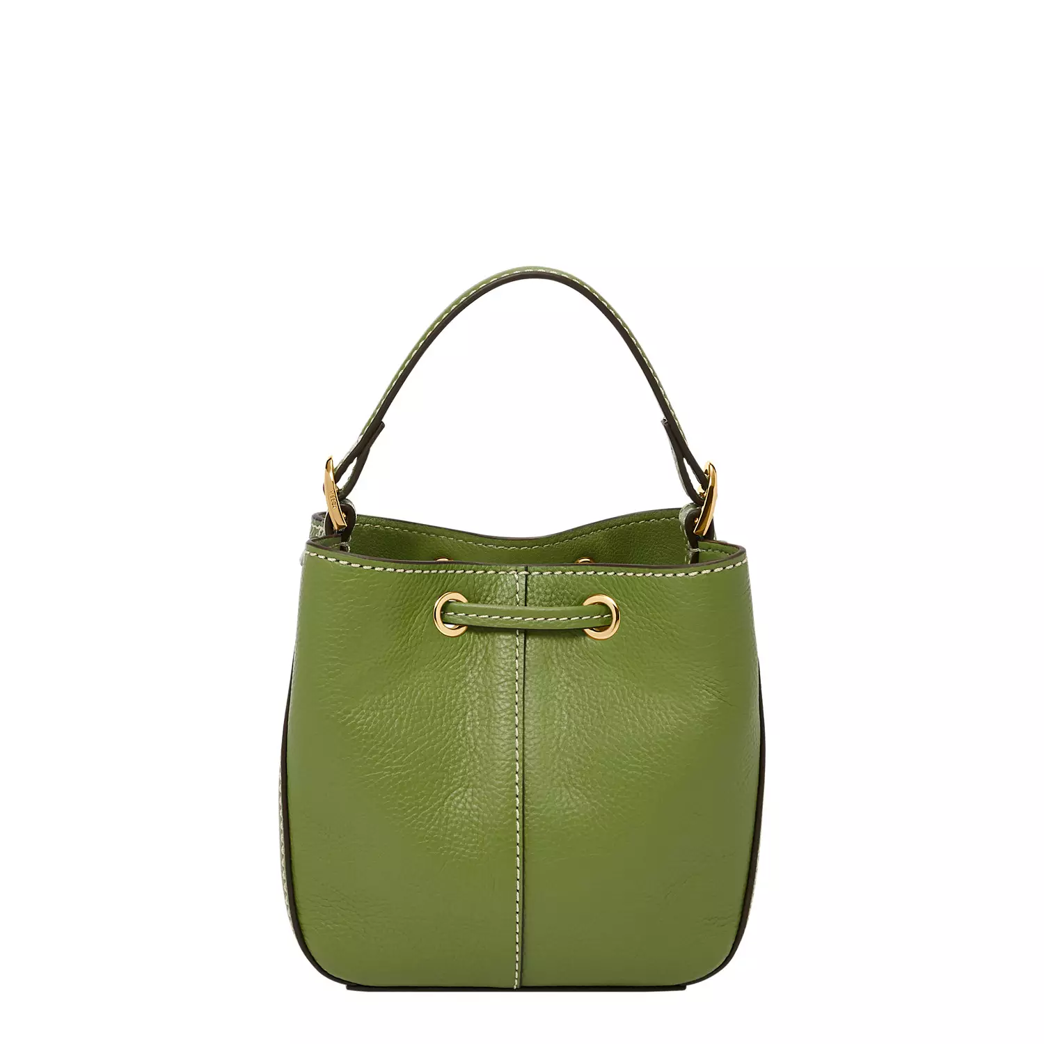 Fossil Tessa Small Bucket Lush Lime Leather Tas Selempang Wanita - SHB3196-334
