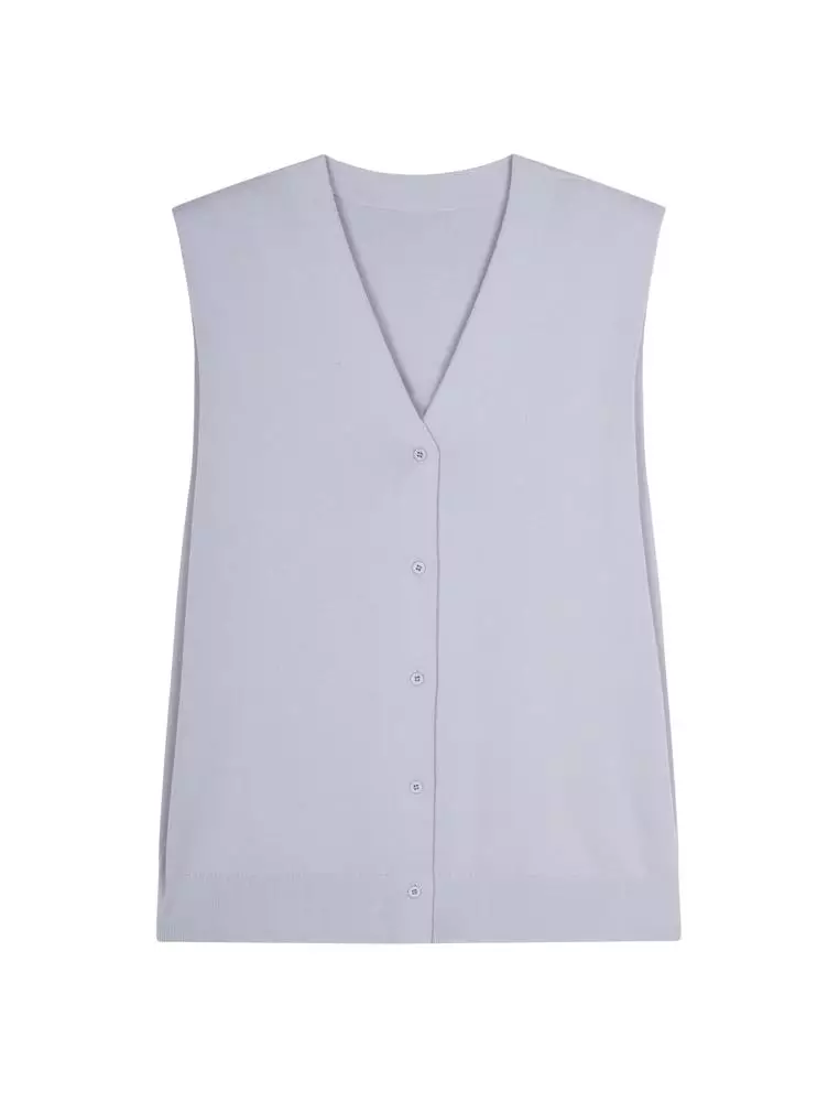 Knitted vest