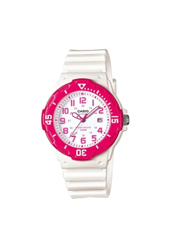 CASIO pink Casio Small Diver Watch (LRW-200H-4BV) 47B46AC37748FCGS_1