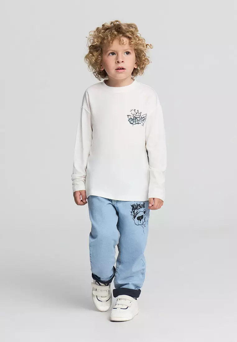 Kids Boys Long-Sleeved T-Shirt