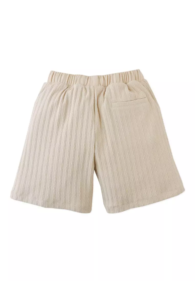 Daryl Cable Knit Drawstring Shorts