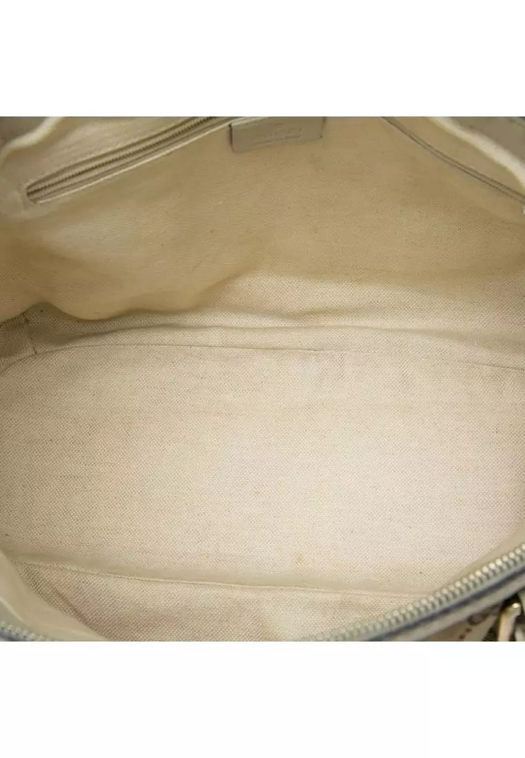Pre-Loved Gucci Gg Canvas Sukey Satchel