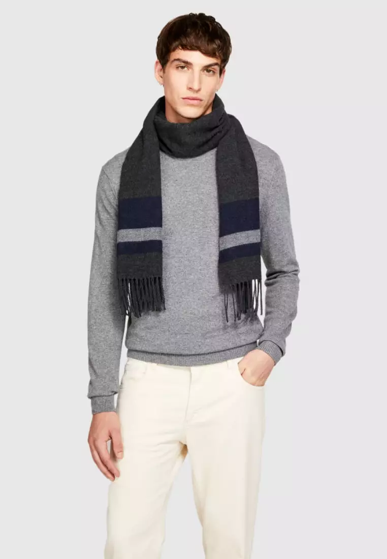 Yarn-dyed scarf online