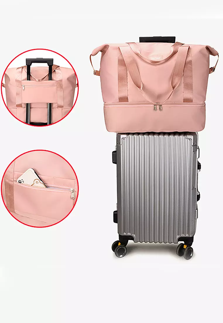 Simple nylon travel handbag