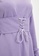 Trendyol purple Knitted Front Lace Tie Dress AEBB9AA3A35029GS_3