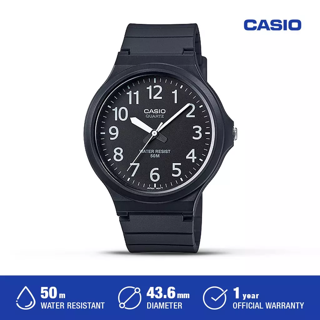 Casio Original MW-240-1BVDF Jam Tangan Pria Analog