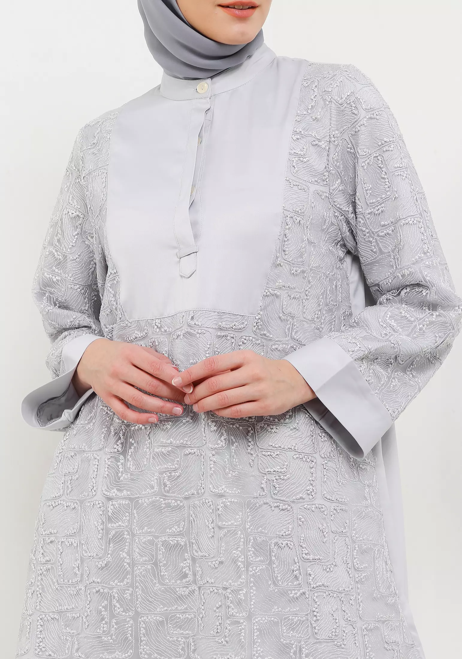 MFMW Sarinila Set Brukat Grey