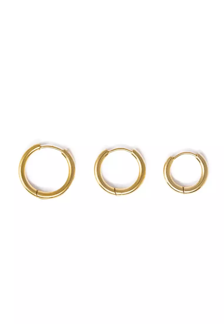 Gold hoops outlet