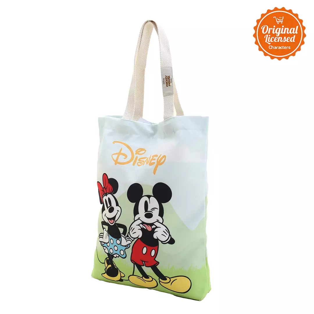 Tas Canvas Mickey Minnie 33x38 cm