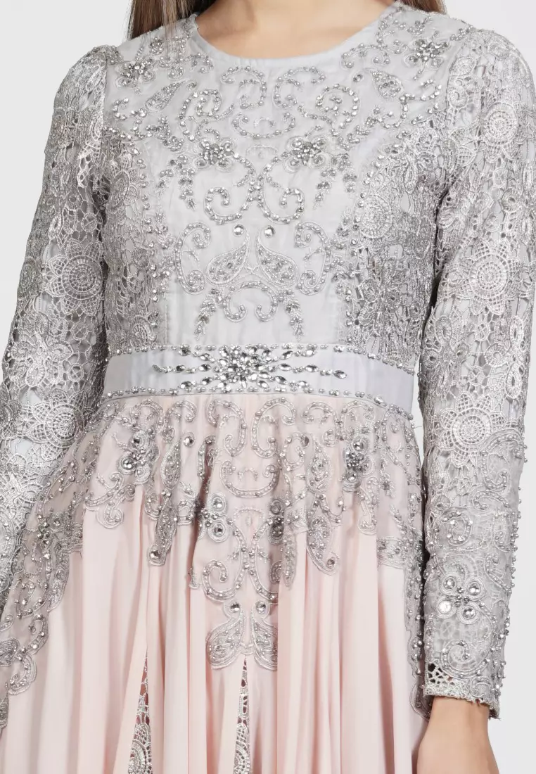 Bibiq Gamis Brokat Sifone Sutra