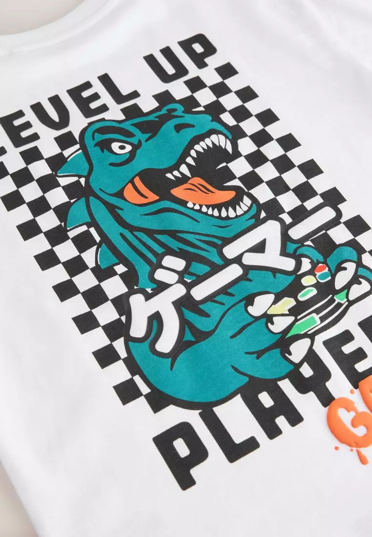 Relaxed Fit Short Sleeve Graphic T-Shirt