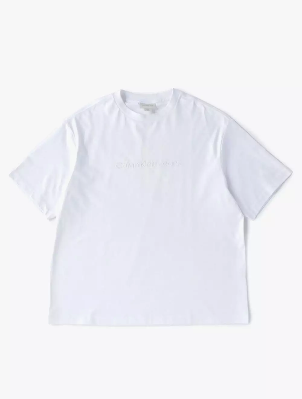 Calvin Klein - Monogram Logo T-shirt - White - white
