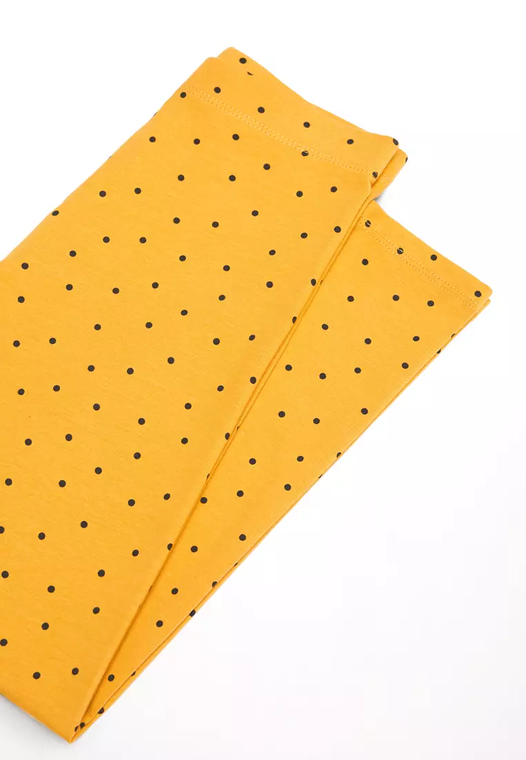 Organic Cotton Printed Leggings