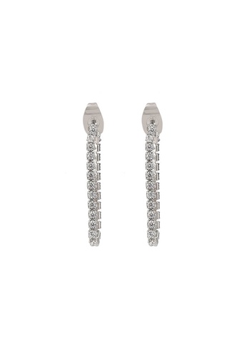ALDO silver Alalaenna Hoop Earrings 4ED97ACDAD43CCGS_1