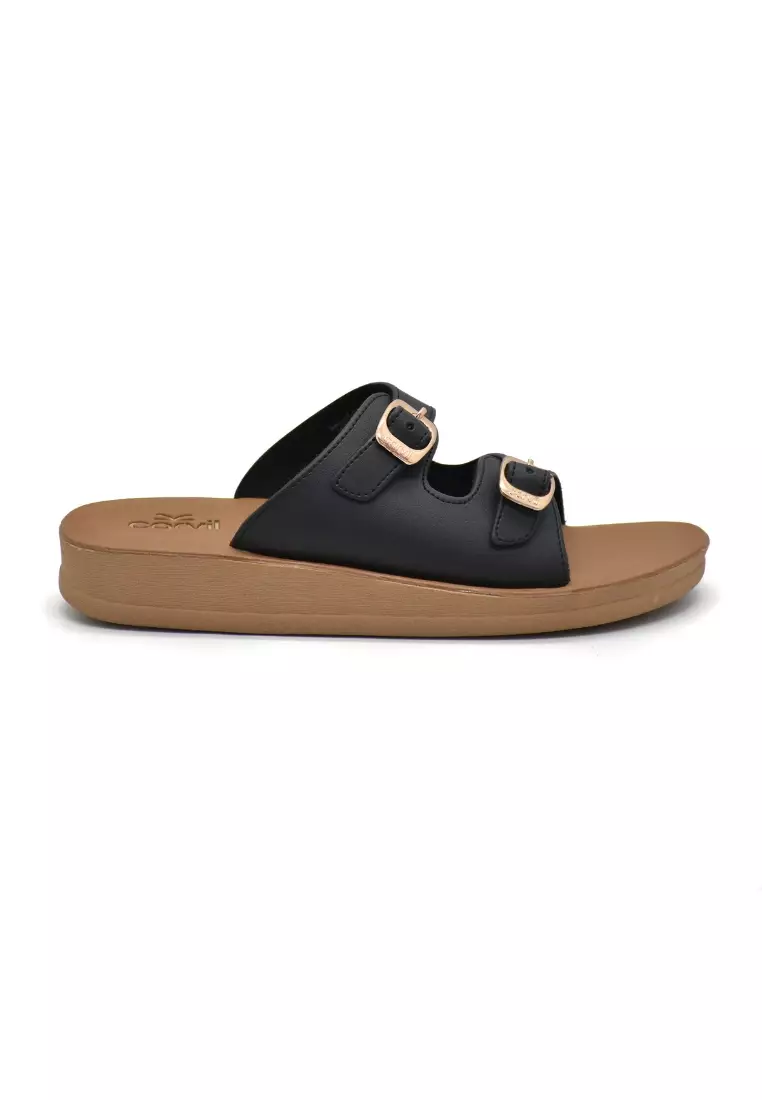 Carvil Sandal Wanita Seruni-02 L Black